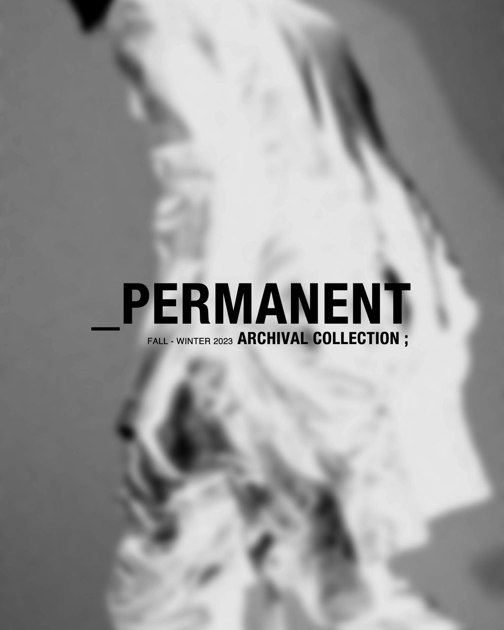 _PERMANENT FALL-WINTER 2023 COLLECTION JULIUS TOKYO STORE